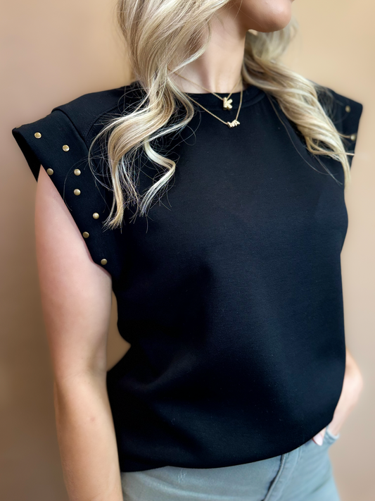 Ember Studded Top