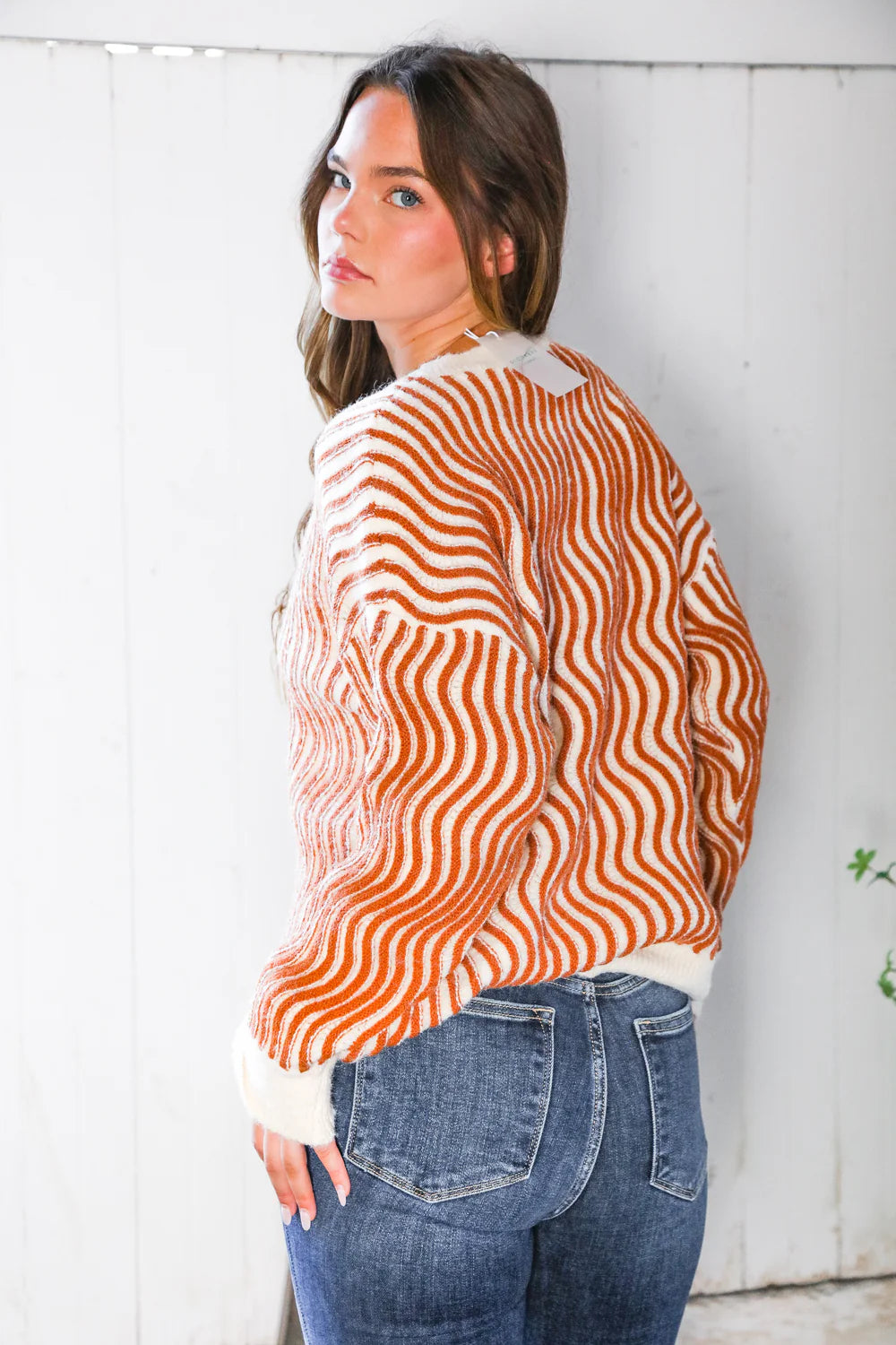 Cinnamon Swirls Cozy Pullover