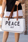Canvas Bag - Peace Out