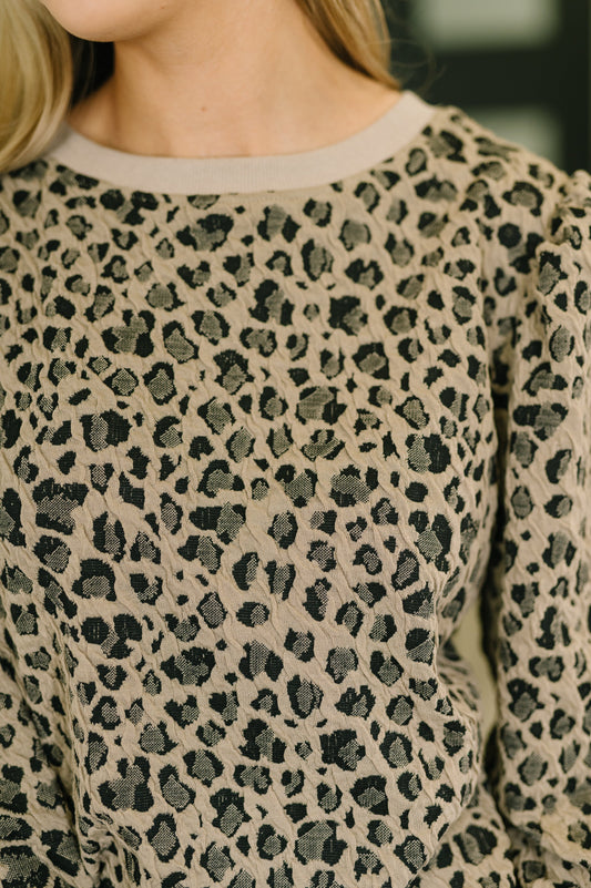 On The Prowl Leopard Print Top