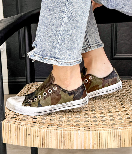 Shalomar Sneaker in Camo