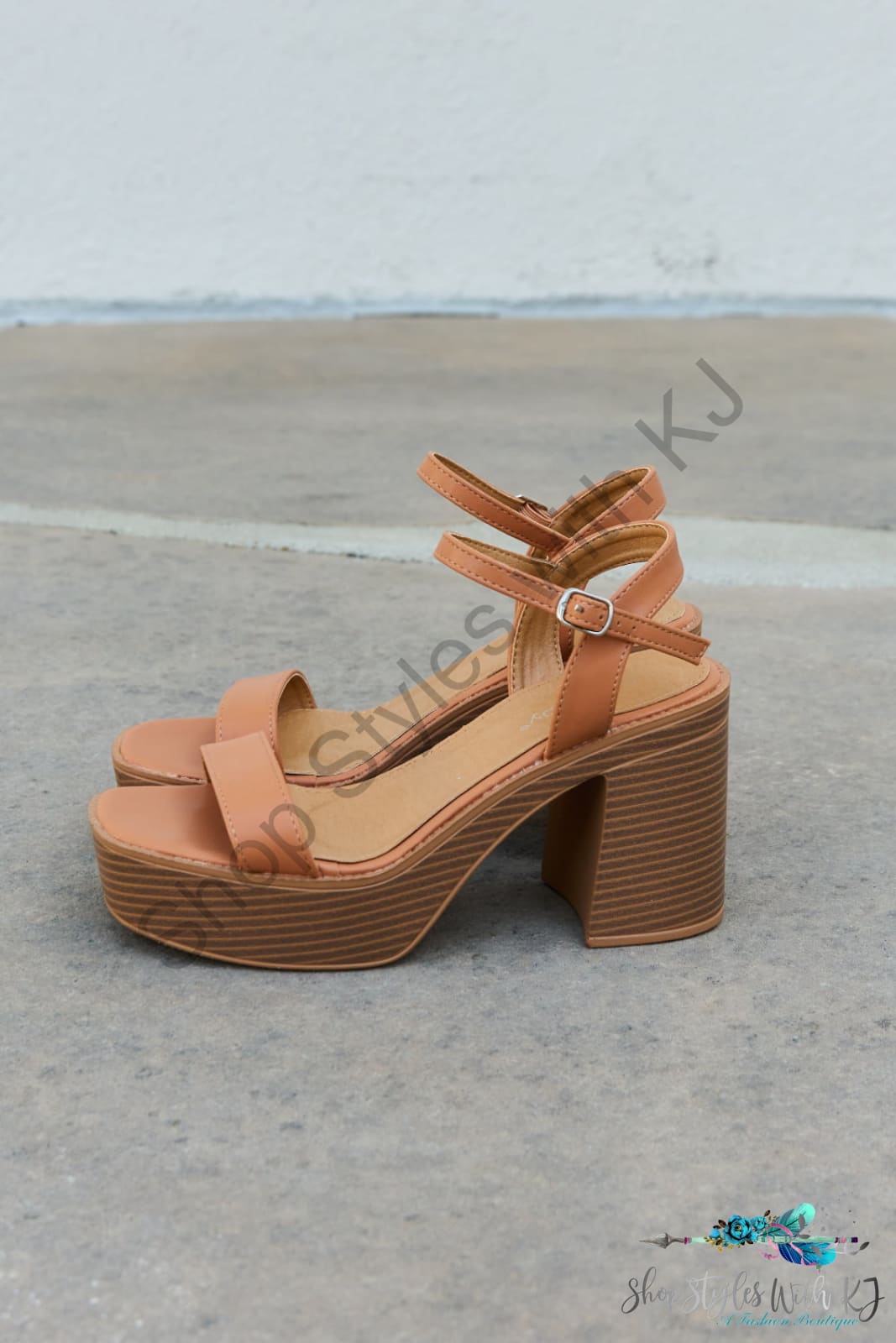 Feel It Platform Heel Sandals Shoes