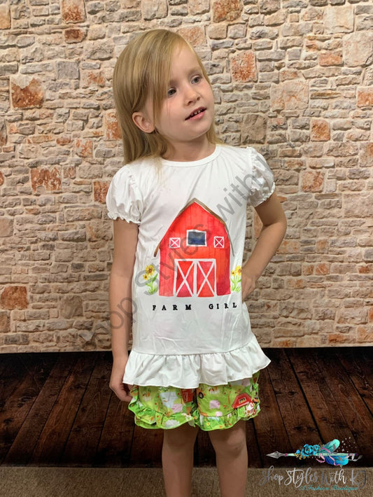 Growing Up Country 2Pc Short Set Kids