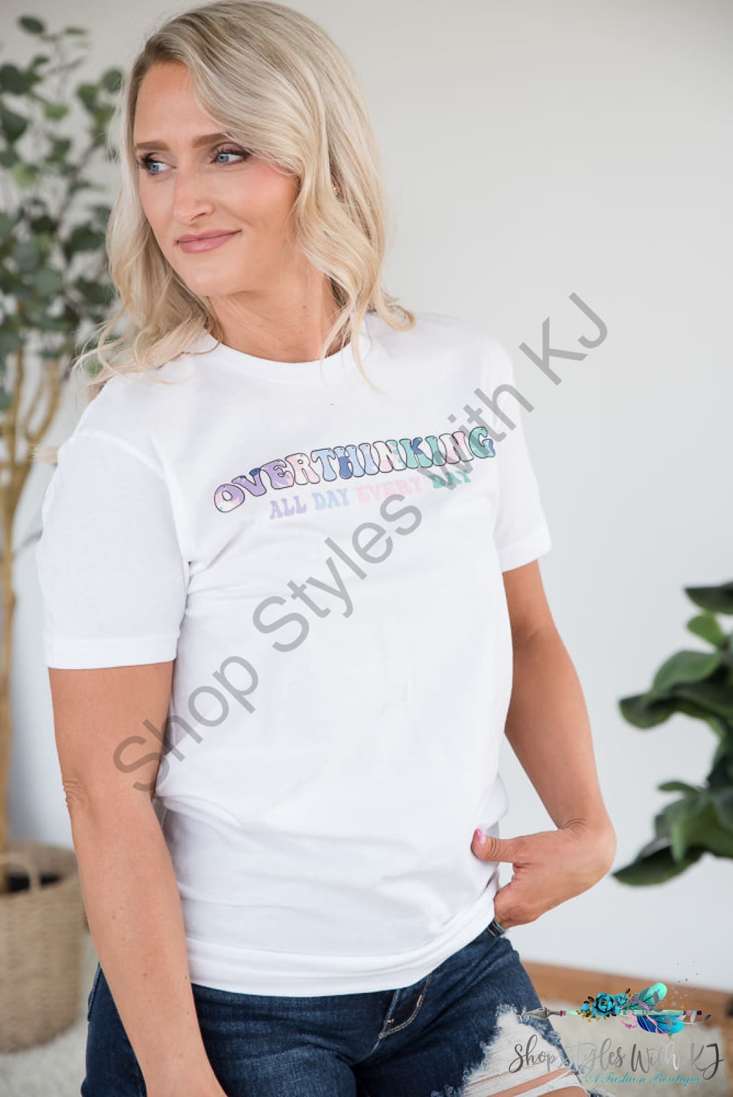 Overthinking Graphic Tee Bt