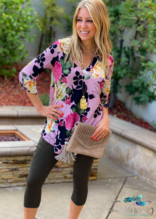 Ring Around The Roses Tunic - Size Small