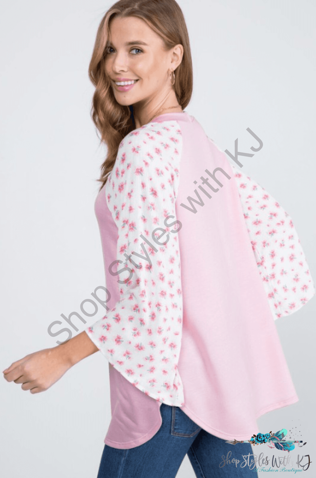 Spring Fling Wide Sleeve Top - Size Small