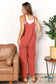 Double Take Wide Leg Overalls With Front Pockets