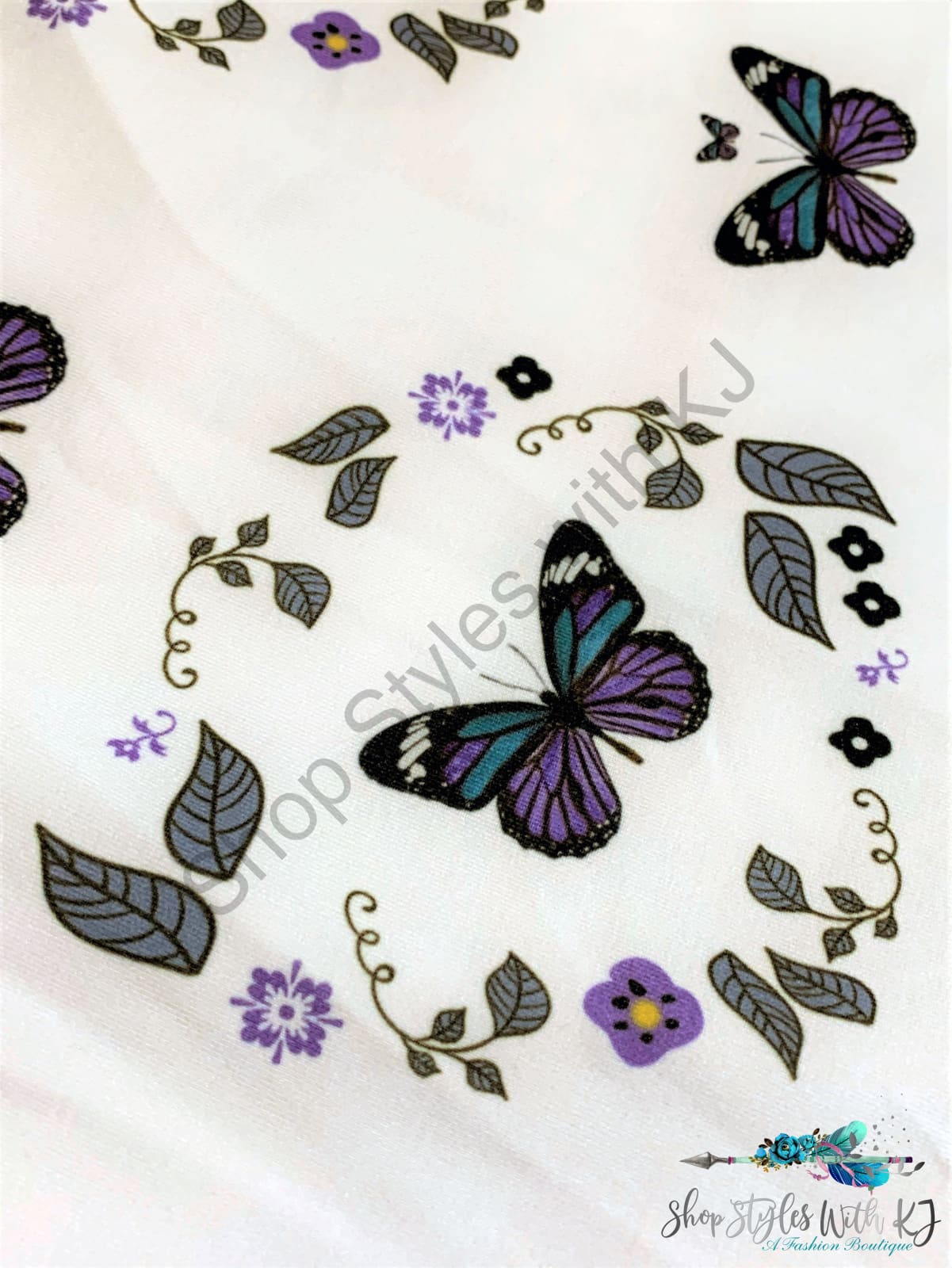 Wings Of A Butterfly 2Pc Short Set Kids