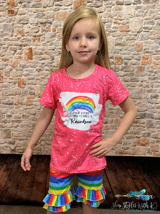 With Flying Colors 2Pc Short Set Kids