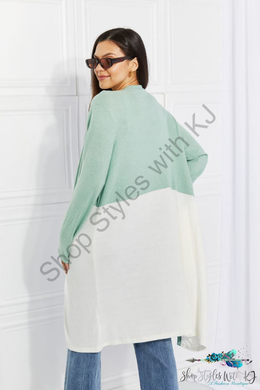 Until You Came Color Block Duster Cardigan Sweaters & Cardigans