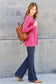 V-Neck Long Sleeve Top - 5 Colors