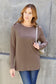 Round Neck Long Sleeve Top - 5 Colors