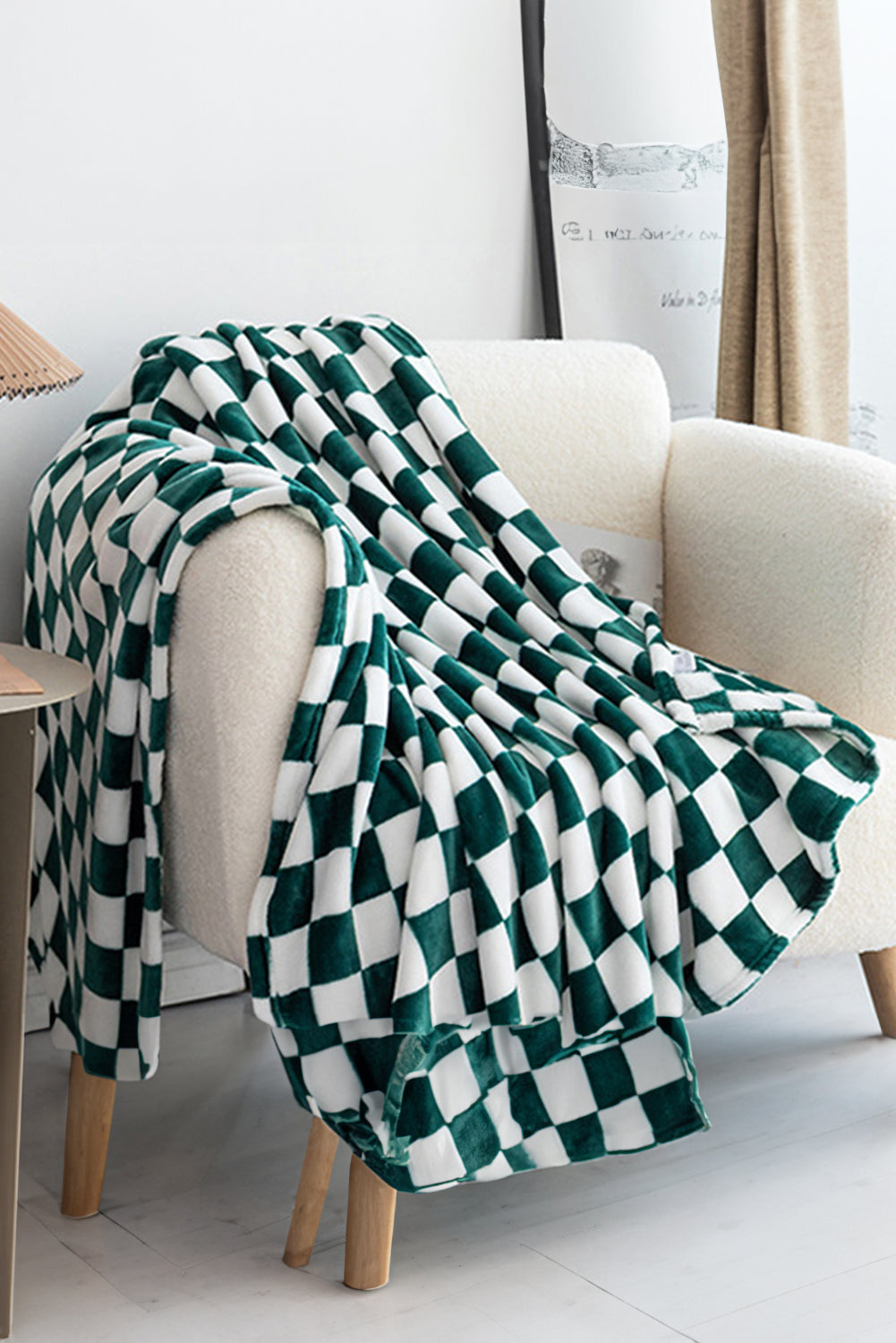 Checkered Throw Blanket - 6 Colors