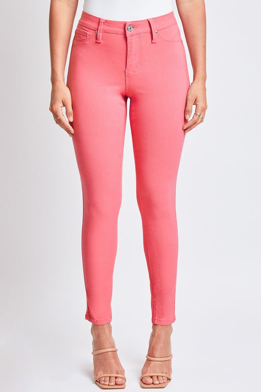 Hyperstretch Mid-Rise Skinny Jeans