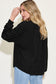 Ribbed Round Neck Long Sleeve T-Shirt - 8 Colors