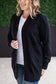 High Pocket Cardigan - Black