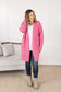 Madison Cozy Cardigan - Pink