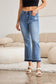 Judy Blue Release Hem Mid Rise Cropped Bootcut Jeans