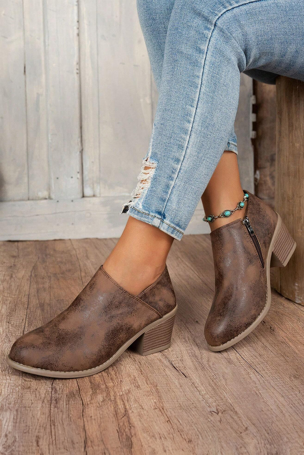 Addison Suede Booties - 3 Colors