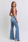 Judy Blue Fray Hem High Rise Bootcut Jeans