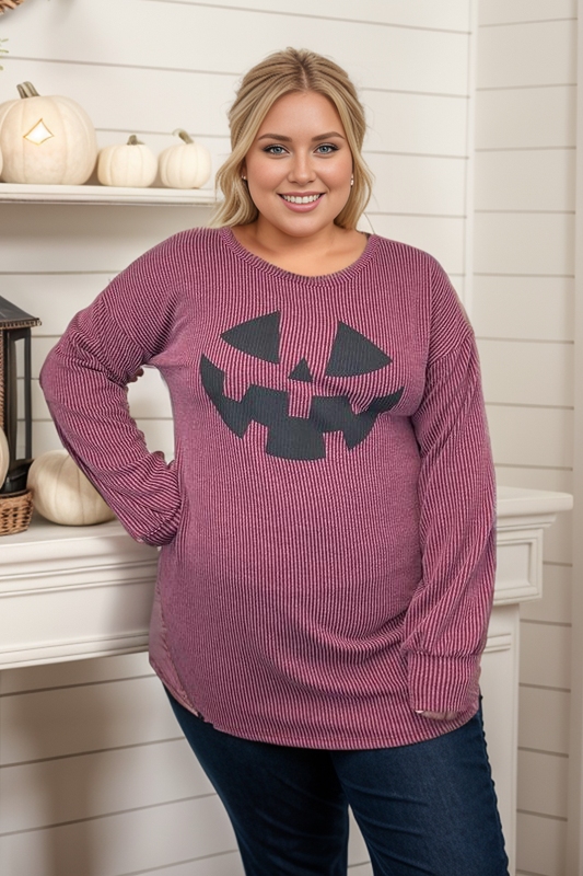 Jack-O-Cutie Long Sleeve Top