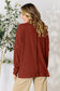 Ribbed Round Neck Slit Knit Top - 5 Colors