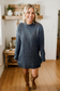 Cable Knit Sweater Dress - 4 Colors