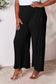 Smocked Wide Waistband Wide Leg Pants - 5 colors