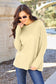 Ribbed Round Neck Long Sleeve Knit Top - 5 Colors