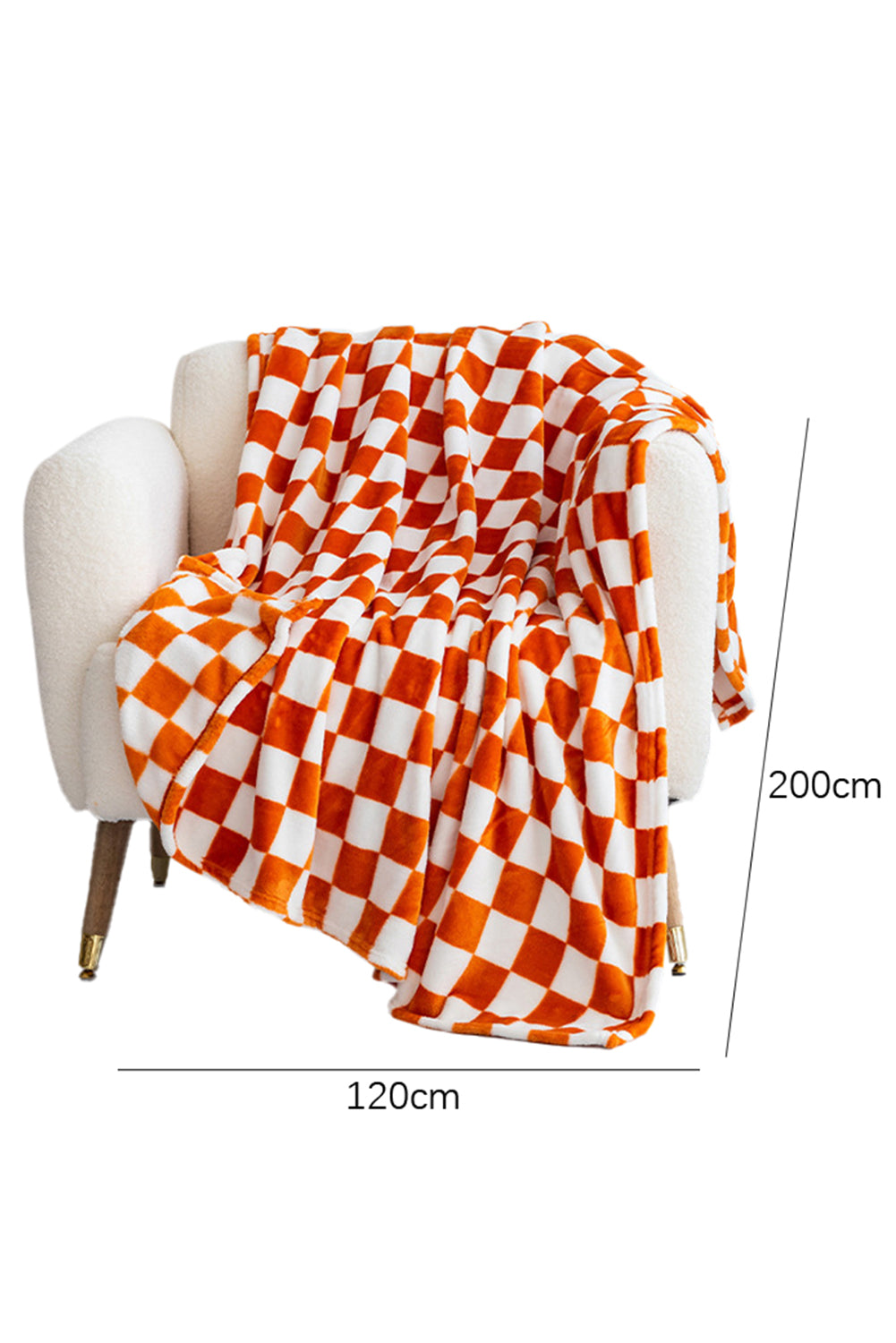 Checkered Throw Blanket - 6 Colors