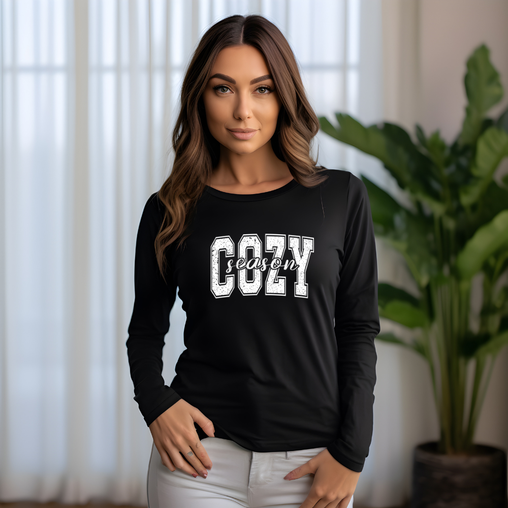 Cozy Season Long Sleeve Graphic Tee