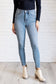 Judy Blue High Rise Tummy Control Contrast Wash Skinny Jeans