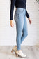 Judy Blue High Rise Tummy Control Contrast Wash Skinny Jeans