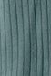 Ribbed Round Neck Long Sleeve Slit Top - 5 Colors