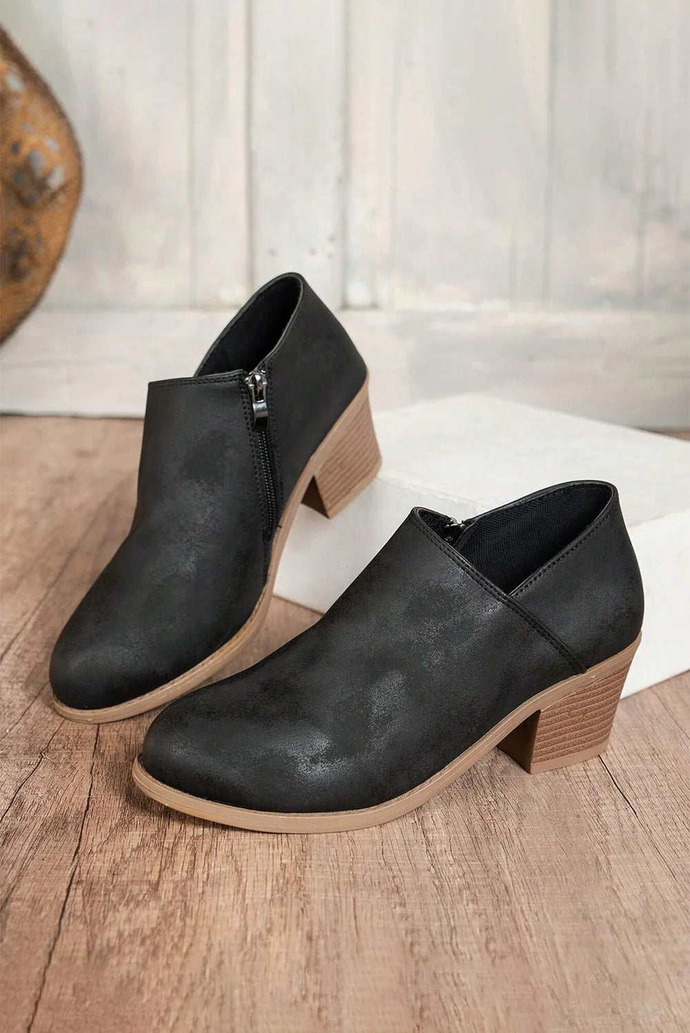 Addison Suede Booties - 3 Colors