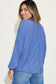 Ribbed Round Neck Long Sleeve T-Shirt - 8 Colors