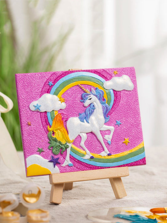 Unicorn 3D Acrylic Painting