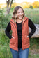 Corduroy Vest - Pumpkin