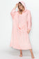 Pocketed Hooded Midi Lounge Dress - 4 Colors