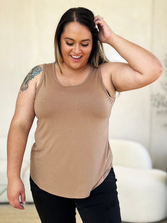 Round Neck Tank - 5 colors