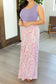 Samantha Maxi Dress - Purple Floral