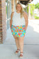 Sienna Skort - Tropical Floral Mix