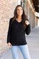 Larissa Long Sleeve Top - Black