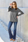 Round Neck Long Sleeve Top - 5 Colors