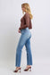 Judy Blue High Rise Wash Thermal Straight Jeans