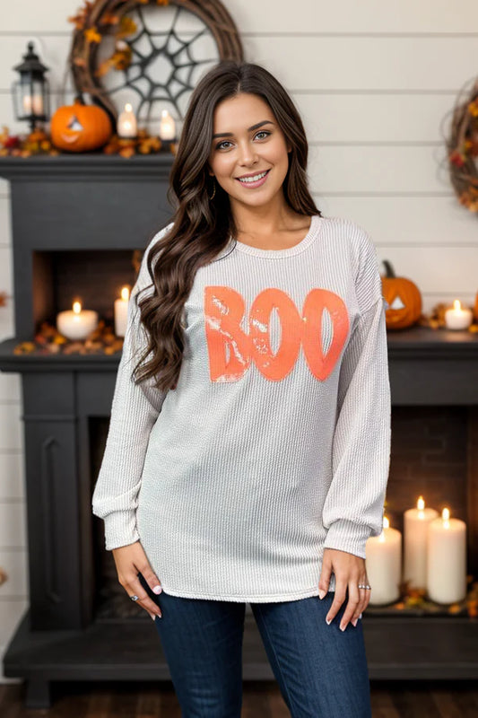 Boo-tiful Long Sleeve Top