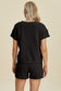 Texture Short Sleeve Top and Shorts Set - 5 Colors