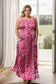 Abby Road - Hot Pink Maxi Dress