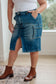 Judy Blue Cargo Denim Skirt