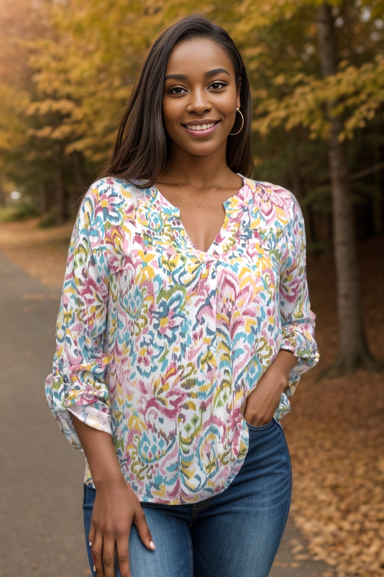 Babe in Bold - Long Sleeve Top